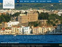Tablet Screenshot of belvederesorrento.com